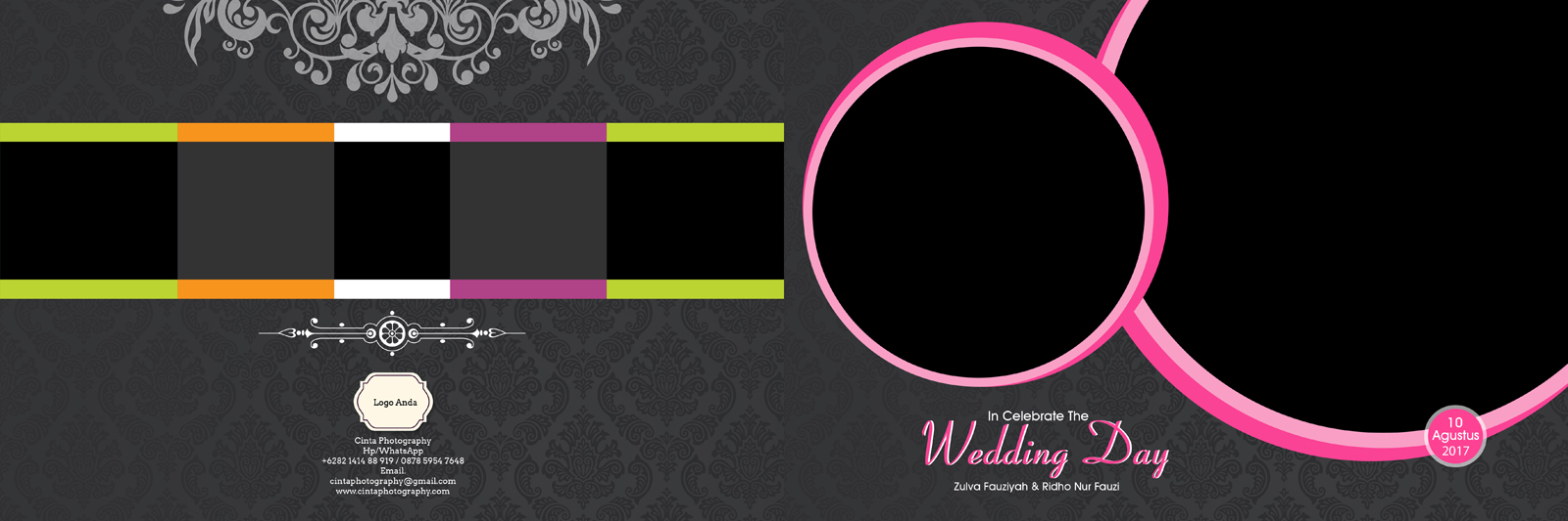 Download template album kolase wedding psd gratis Download template album kolase wedding psd gratis