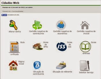 SERVIÇOS DISPONÍVEIS PARA O CIDADÃO - CLIQUE NA IMAGEM