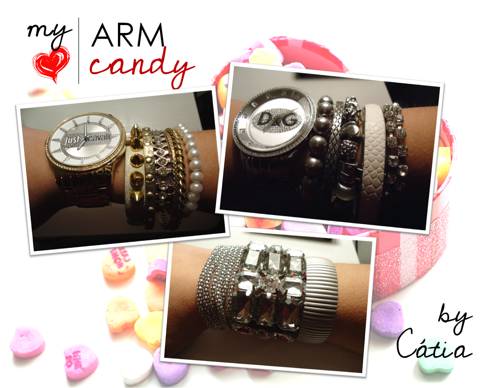 Fecho Éclair Arm Candy )