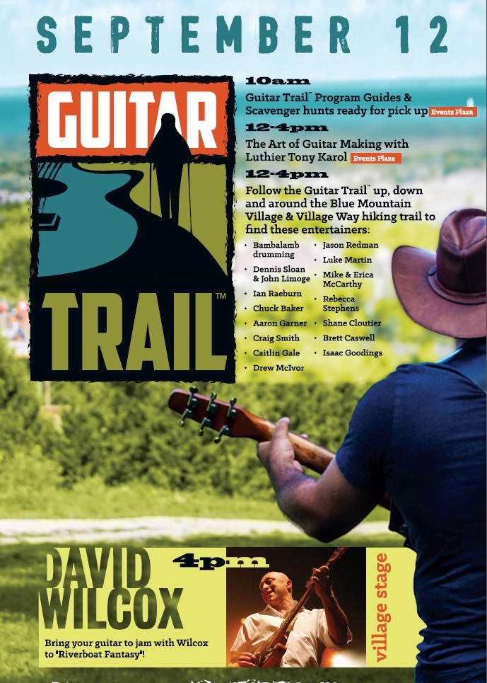 One Tank Trips The Guitar Trail & David Wilcox Live on Saturday (Sept