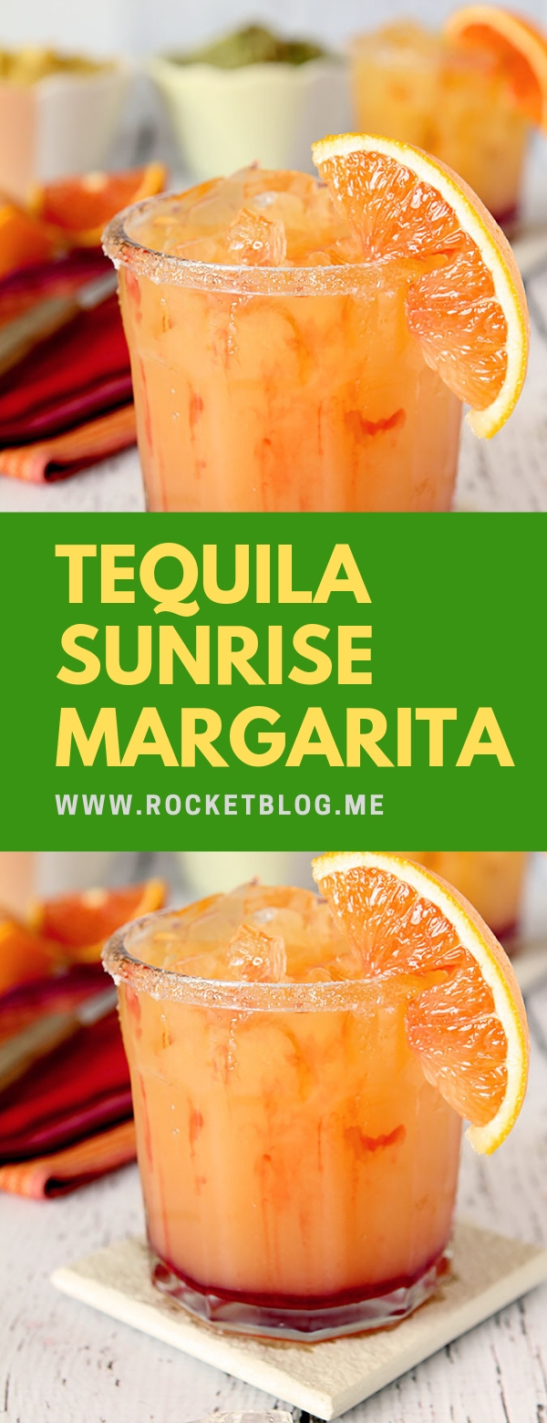 Tequila Sunrise Margarita All delicious Recipe