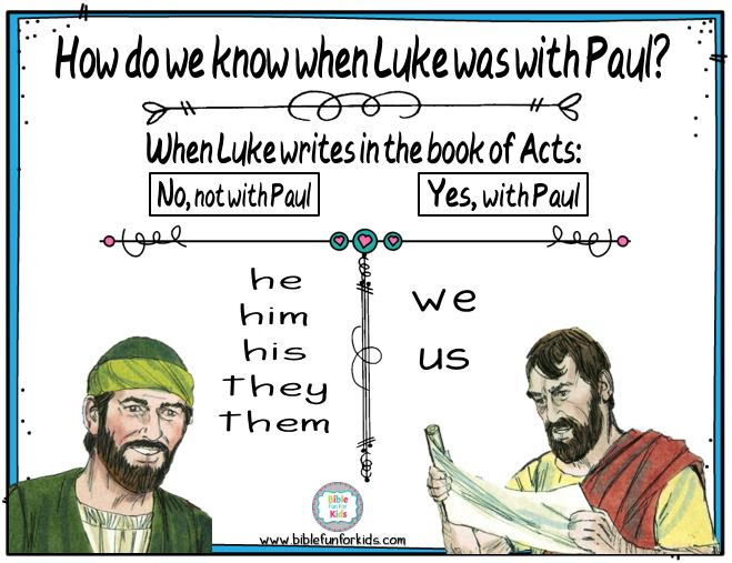 Paul and Agabus Bible Fun For Kids