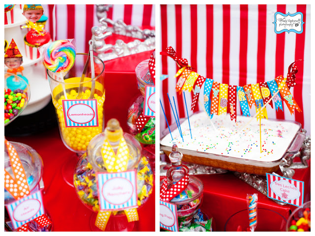 Kara s Party Ideas Circus Time Birthday Party   - 48
