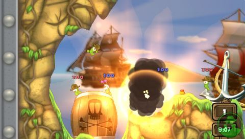 Worms Open Warfare 2 ISO PPSSPP Download