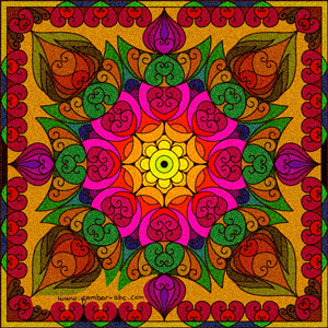 Mewarnai Mandala Untuk Orang Dewasa - Bimbingan Belajar29