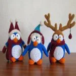 patron gratis pingüino amigurumi | free pattern amigurumi penguin 