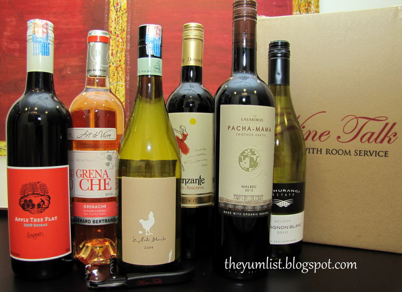 Wine Talk with Room Service, Kuala Lumpur, Malaysia The Yum List