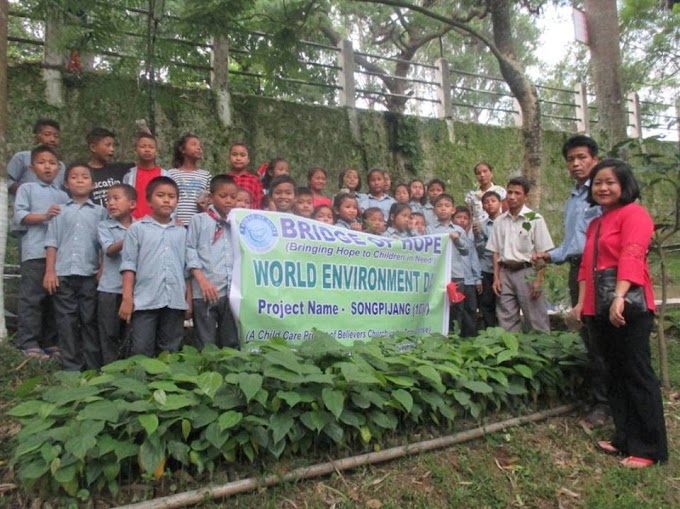 Observance of  World Environment Day at Songpijang by Bridge of Hope 