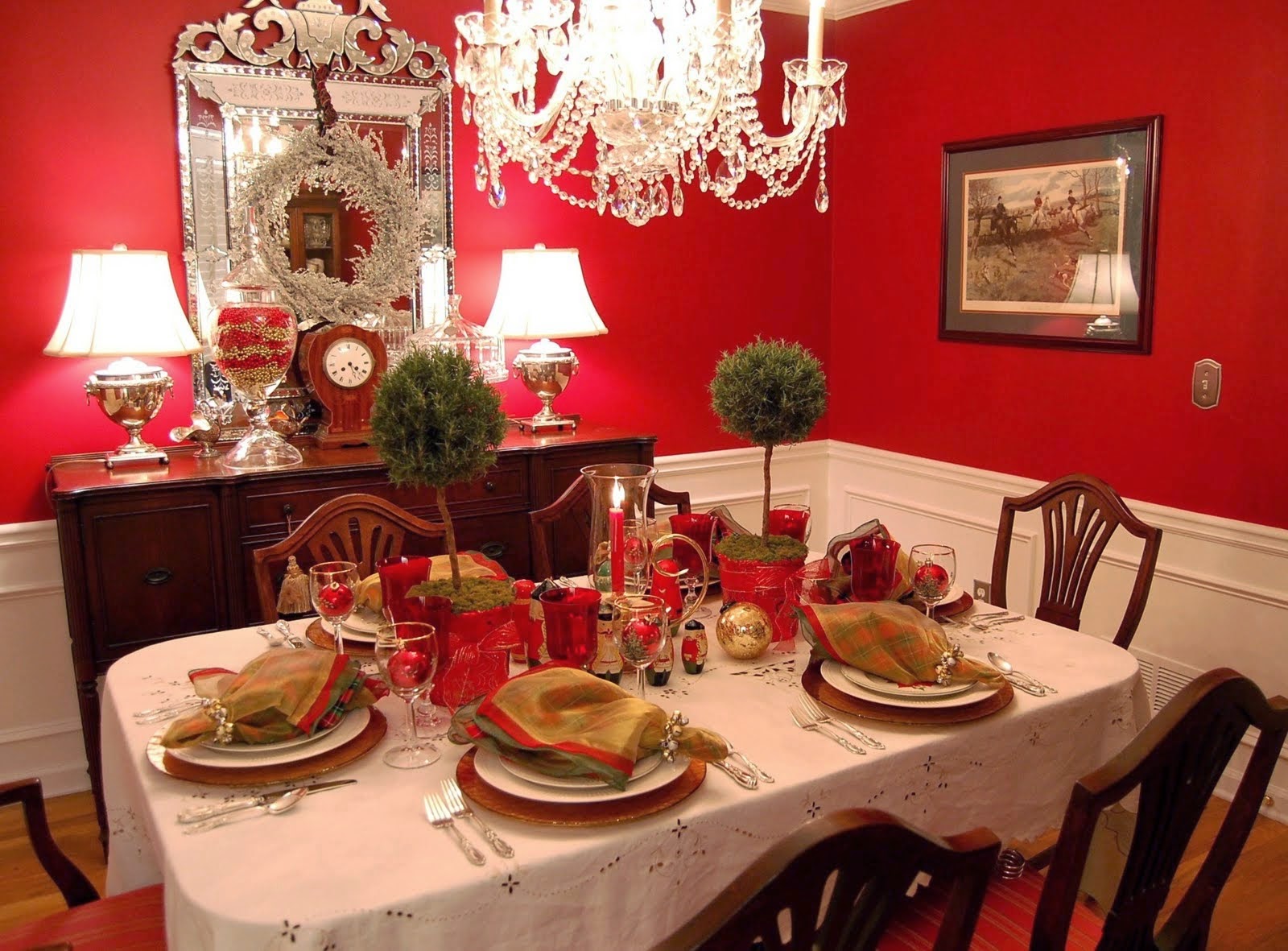 Dekorasi Meja Makan Modern