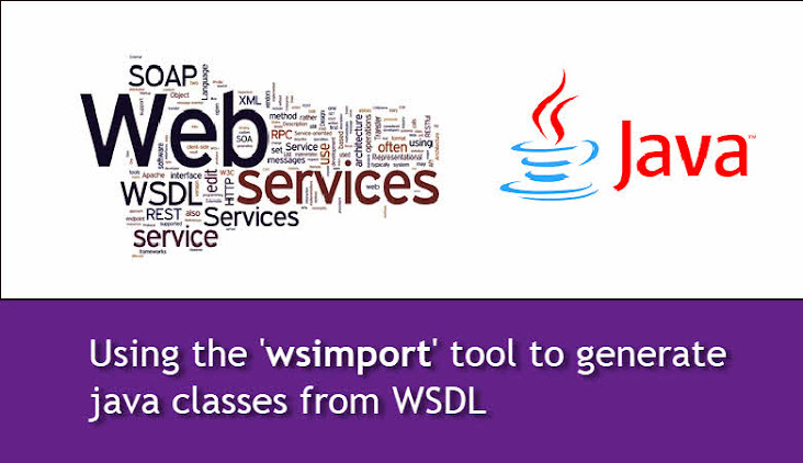 How to parse a WSDL file using 'wsimport' tool and generate java classes?