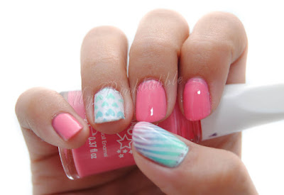 Manicura degradado bornprettystore