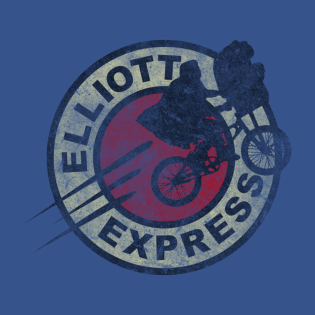 Today's T : 今日の「E.T.」の「フューチュラマ」風 Tシャツ