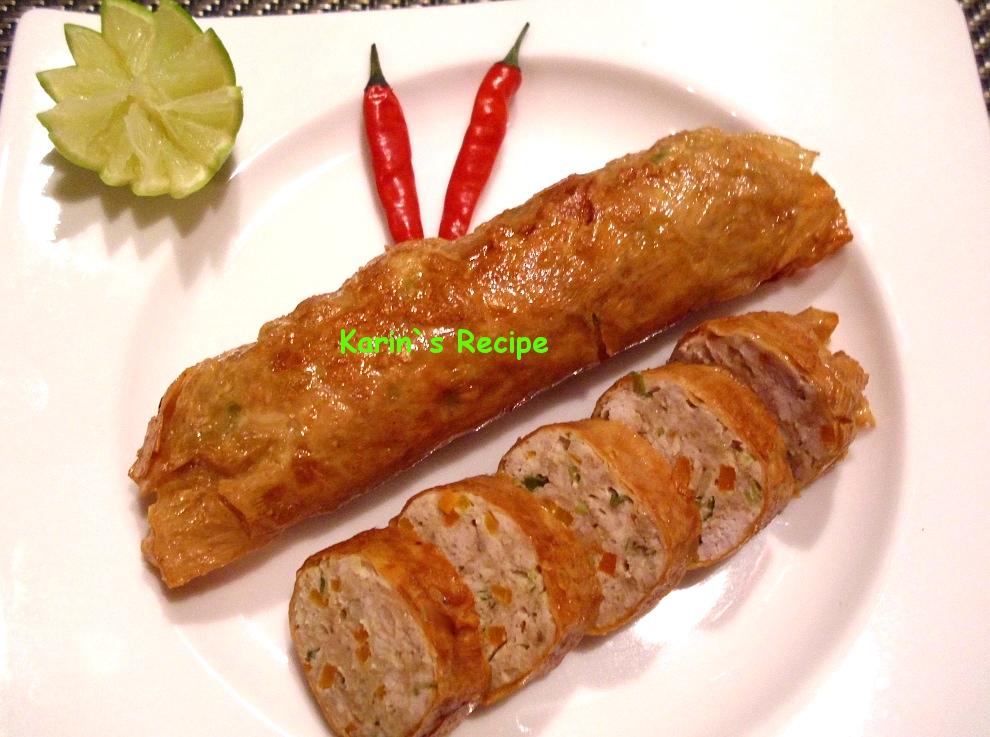Karin's Recipe: Ngohiong Roll (Chinese Ngohiong/Chinese 