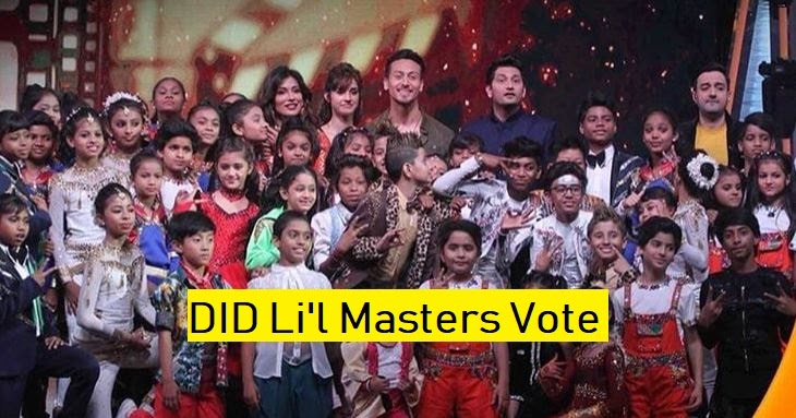 DID Lil Masters Voting www.zee5.com/didlmvote, SMS | Contestants