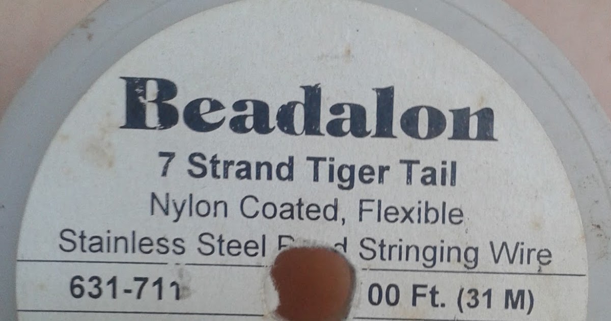 G's Crafts n' Things How to use tiger tail wire (Beadalon) to bead