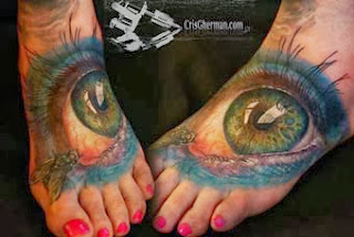 Tatuagem nos pés