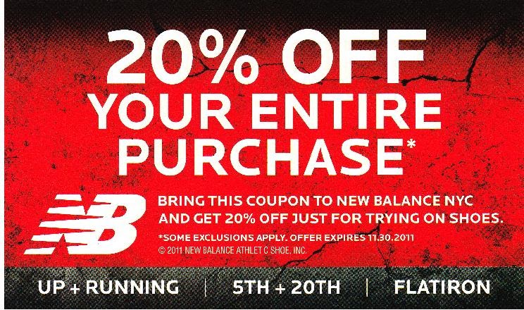 new balance discount coupon