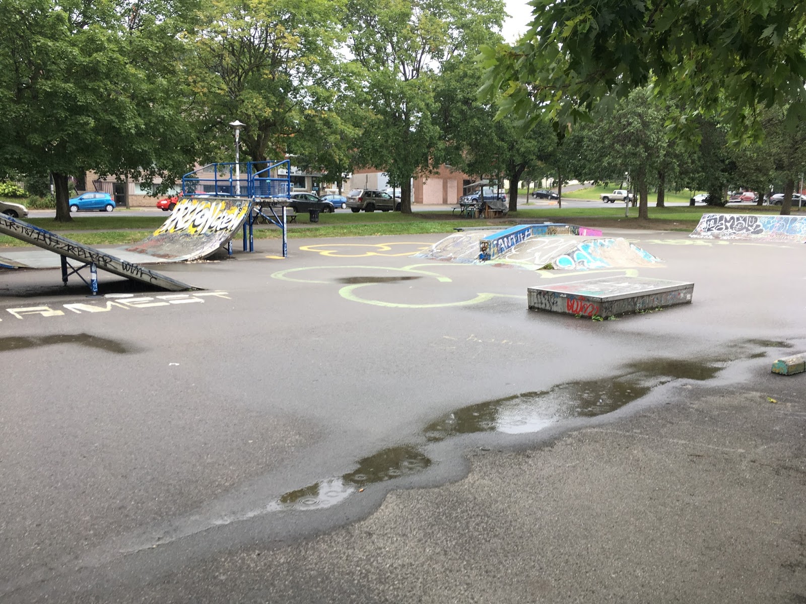 Spott Dreams of Skate Parks Parc Raymond Prefontaine. Montreal, QC