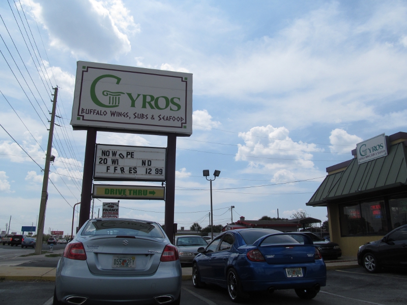 Watch Me Eat: Gyros in Orlando, FL