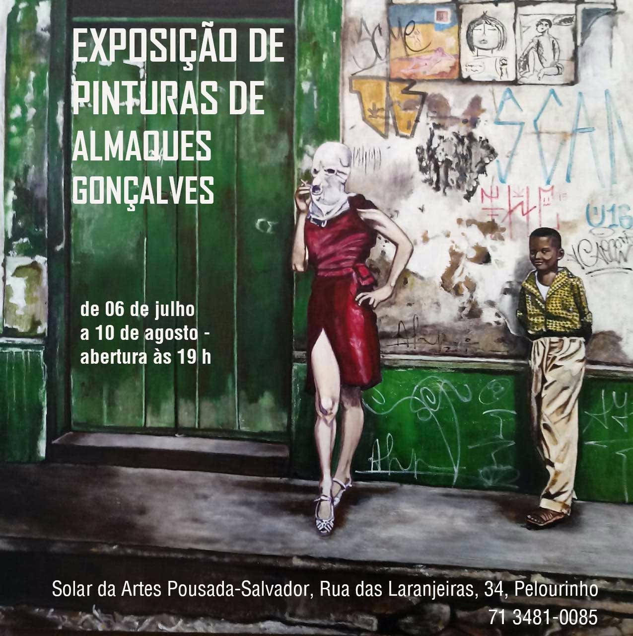 Exposição de Pinturas do jacobinense Almaques Gonçalves acontece em Salvador