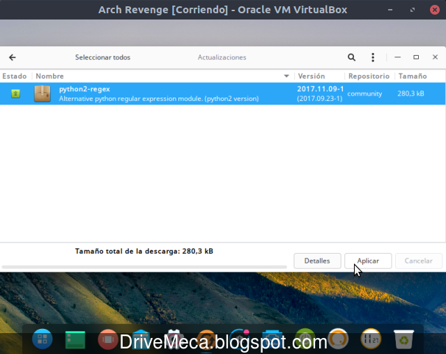 Damos click al boton Aplicar Damos click al boton Aplicar
