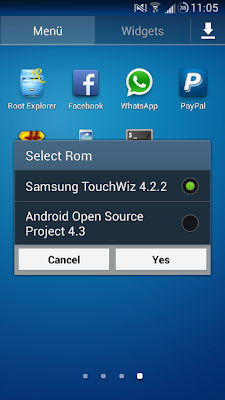 Easy step guide to installing dual boot on your Samsung Galaxy S IV (S4) 