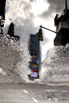 Reflexos da Time Square, Nova York