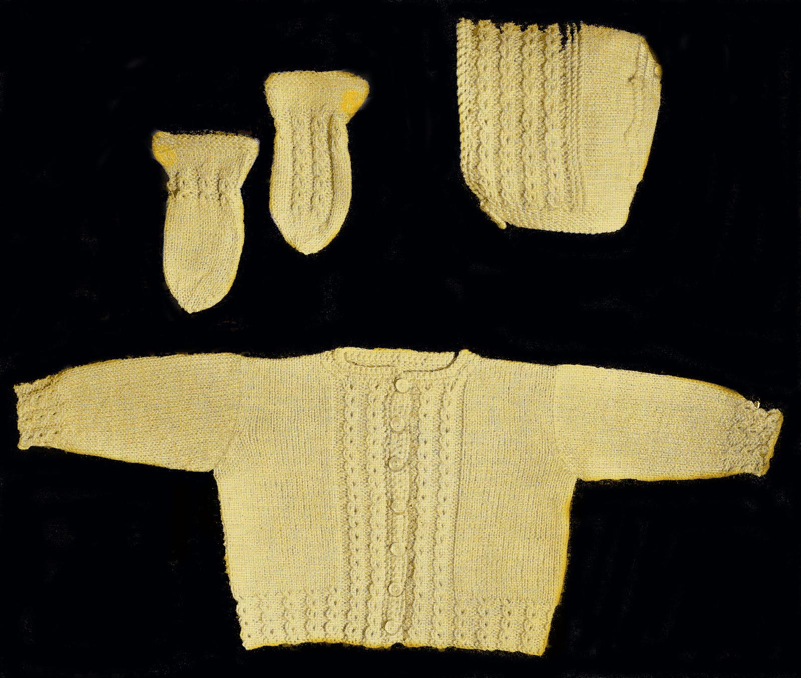 Sentimental Baby Baby Sweater Set Knit Pattern