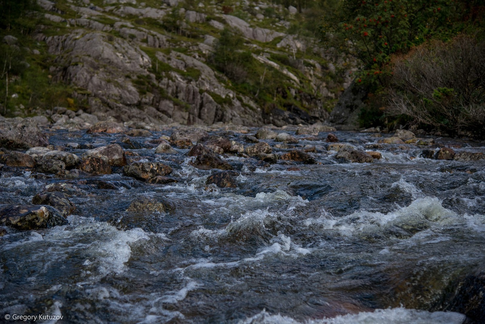 Manafossen Waterfall Norway