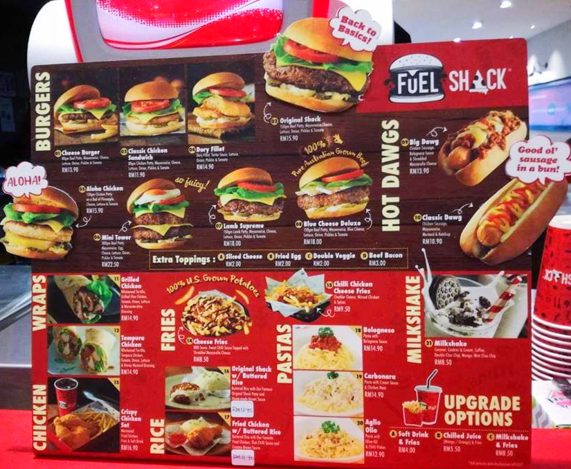 Mini Tower Burger Fuel Shack Shell Bangi