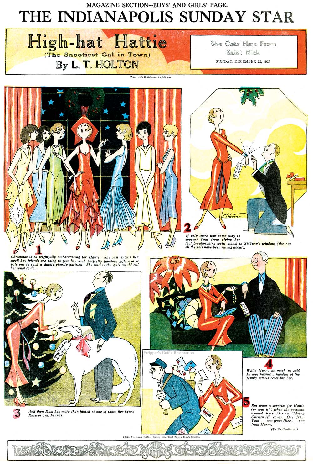 Stripper's Guide Magazine Cover Comics HighHat Hattie