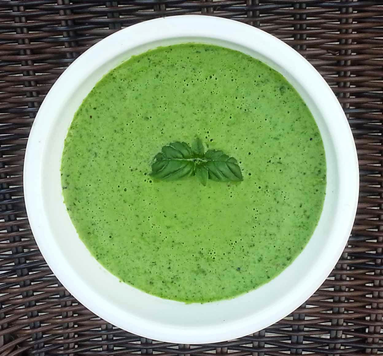 The Gardening Me Basil Salad Dressing & Another Round of Spinach