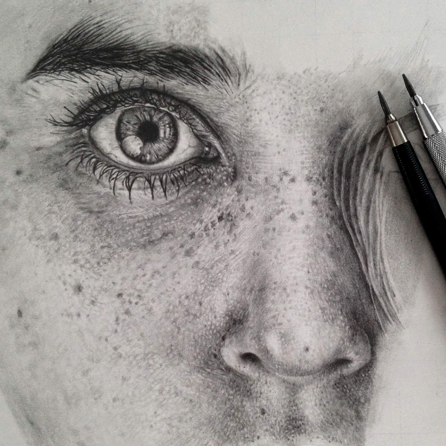 Simply Creative Hyper Realistic Graphite Drawings By Monica Lee