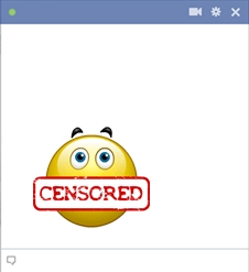 Censored Smiley Emoticon