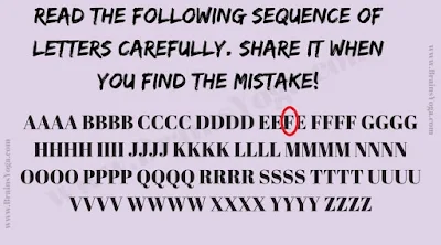 Answer of Mistake Picture Puzzle