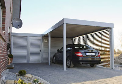 Desain Carport Modern