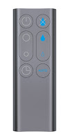 Dyson AM10's Remote Control, curved magnetized design to store on unit itself, with Sleep Timer function, control precise airflow and humidity settings