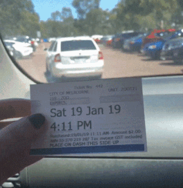 Driver gives her parking ticket with 3 hours left on it to woman struggling to find a spot Driver gives her parking ticket with 3 hours left on it to woman struggling to find a spot
