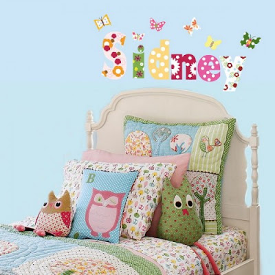 Decoración de interiores: Decoración del Cuarto de niños con aves