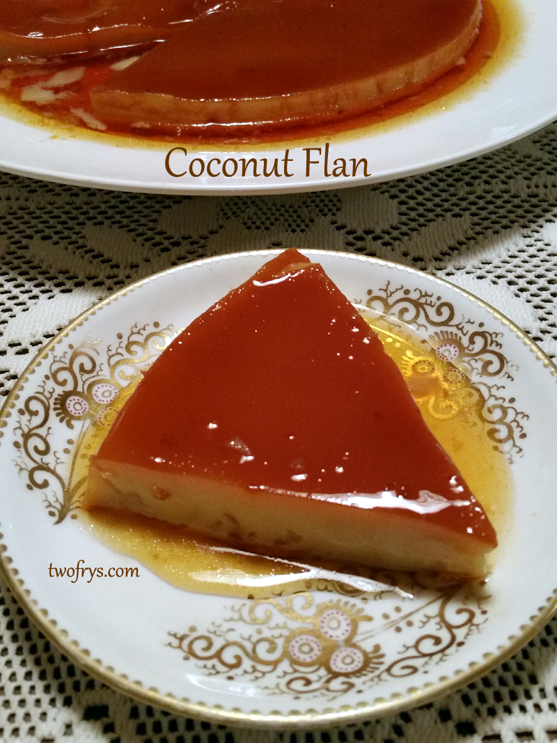 Two Frys Coconut Flan