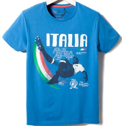 camisetas Eurocopa 2012 para hombre Pull & Bear