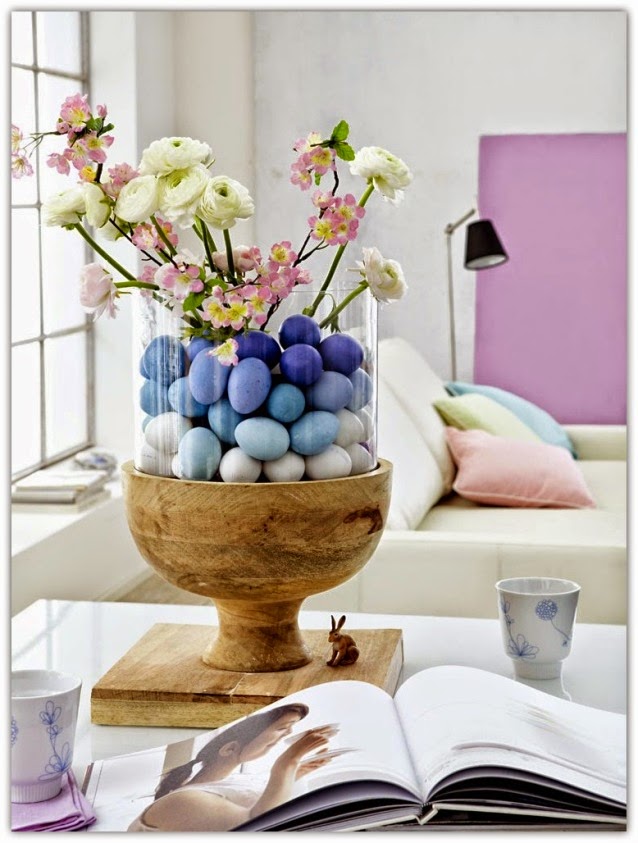 Fresh and Romantic Easter Decorations