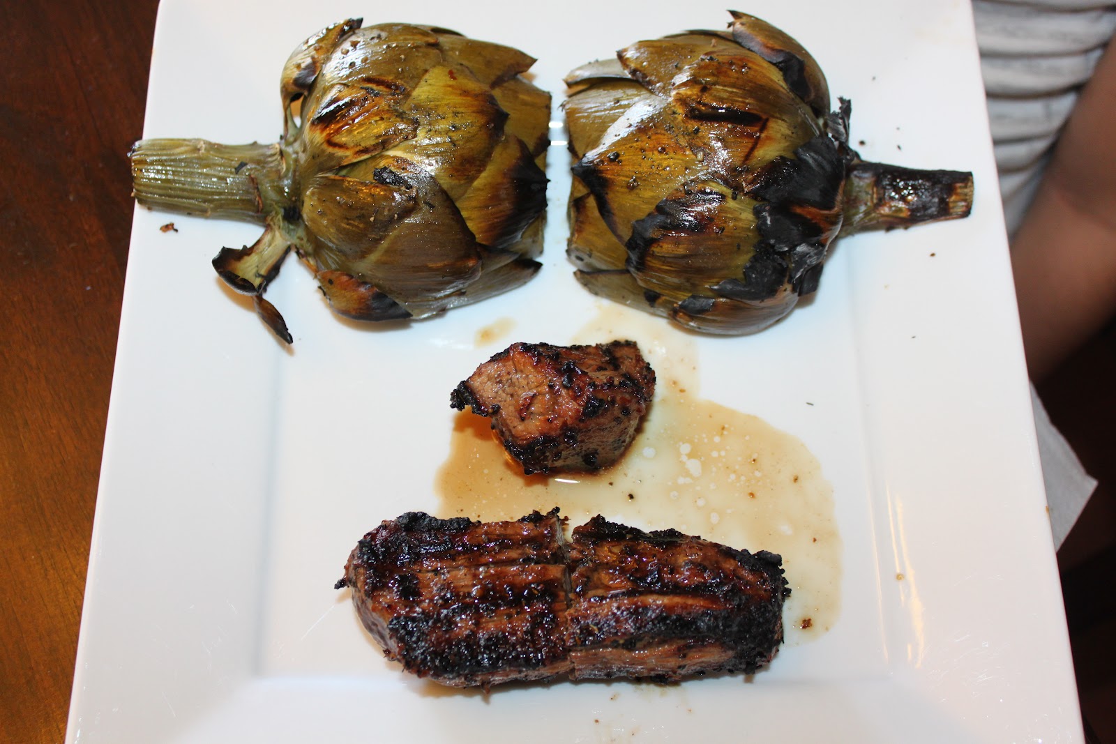 love is in the details Bandera's Grilled Artichokes with Remoulade