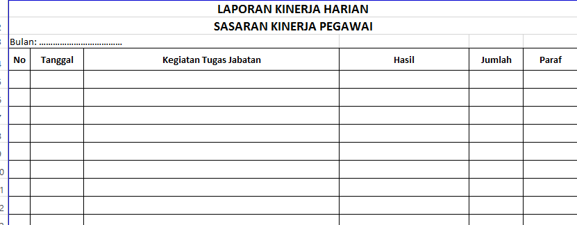 Kerja mingguan - More information