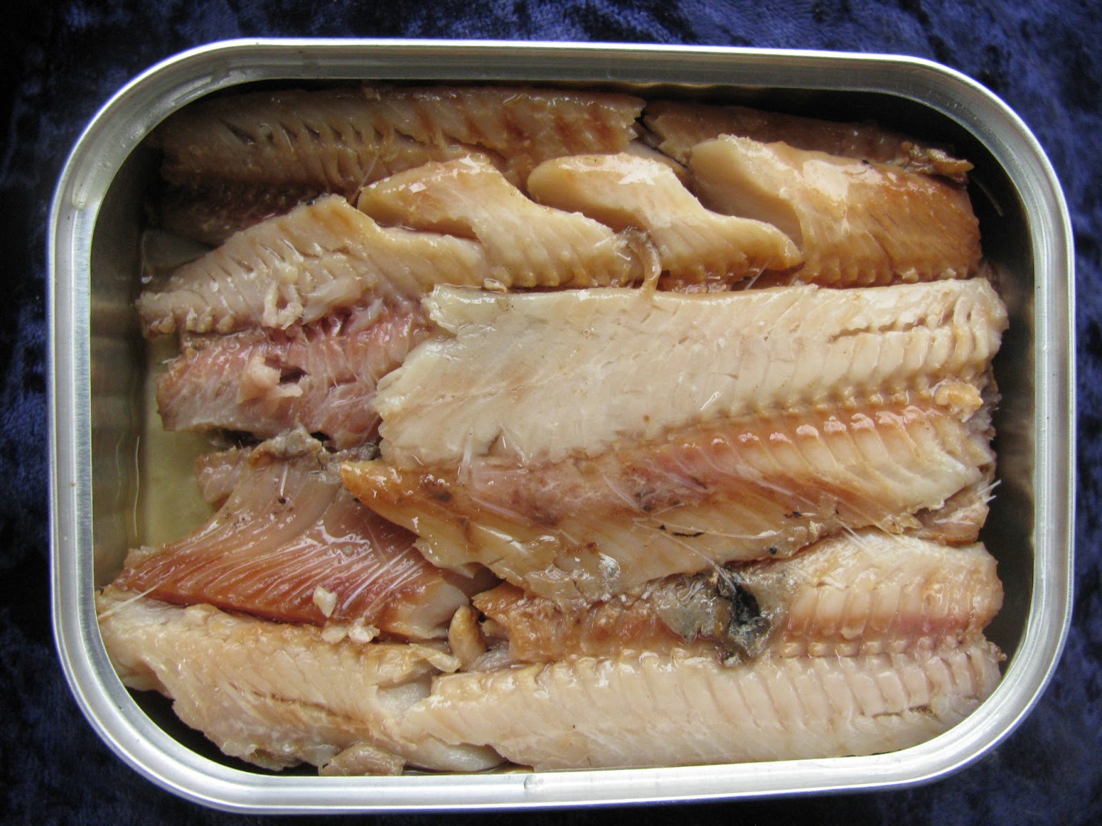 Mouth Full of Sardines VanCamp's by Chicken of the Sea. Sardines6