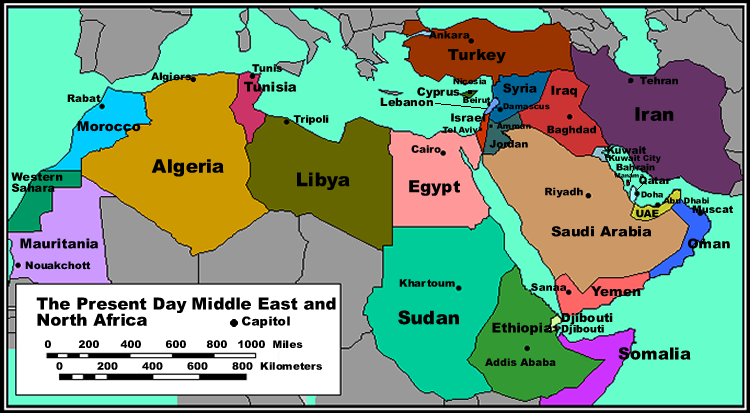 Service Covering -Middle East and North Africa