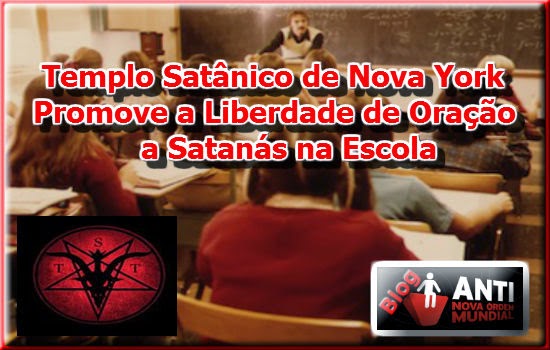 Templo Satânico de Nova York promove oração de crianças a Satanás em escolas