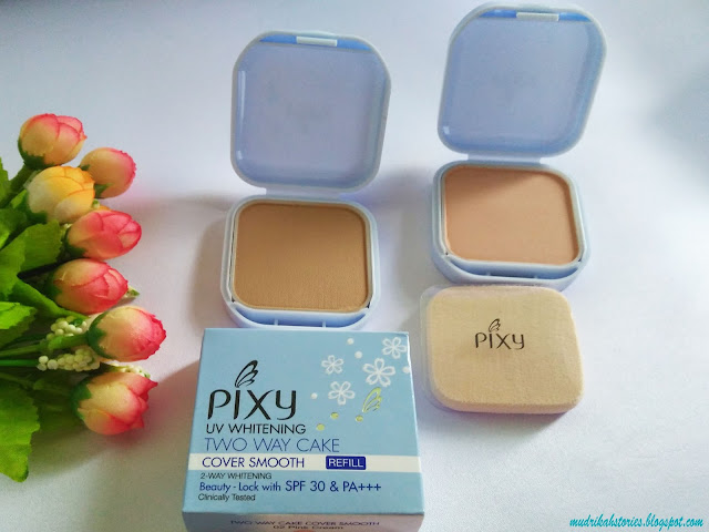 pixy two way cake cover smooth
