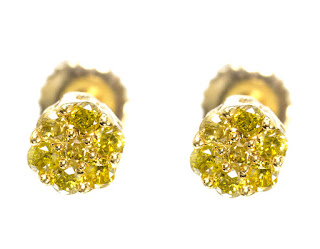 Canary Diamond Earrings