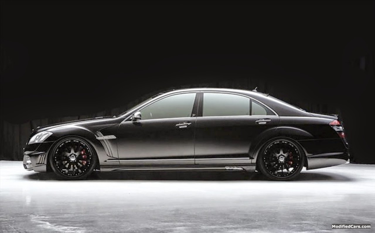 Mercedes Benz S65 Amg W221 Black On Black Benztuning